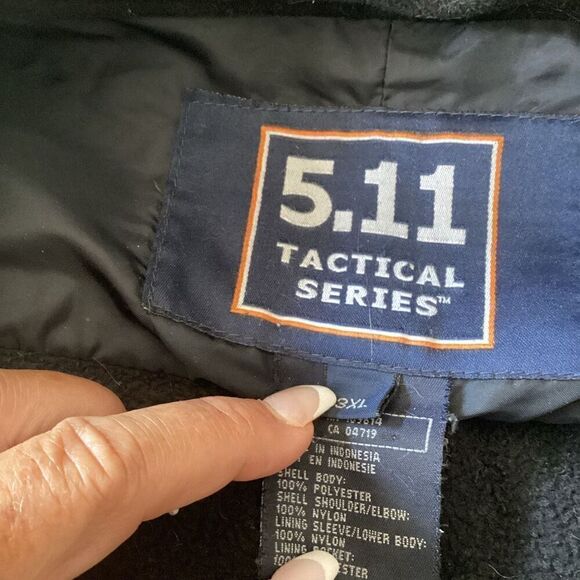 5.11 Tactical Mens 3-in-1 Parka Black Jacket Size 3X - Picture 5 of 10